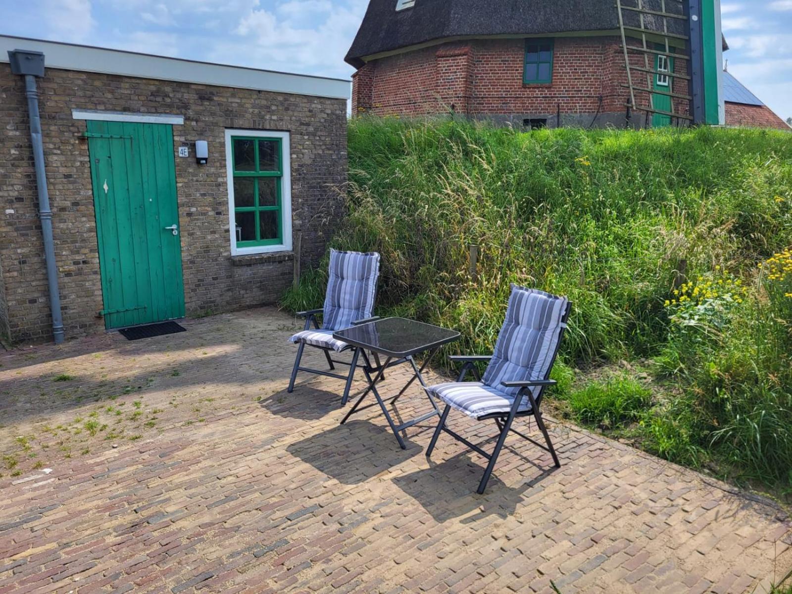 Slapen Aan De Voet Van De Molen Ovezande Exteriör bild