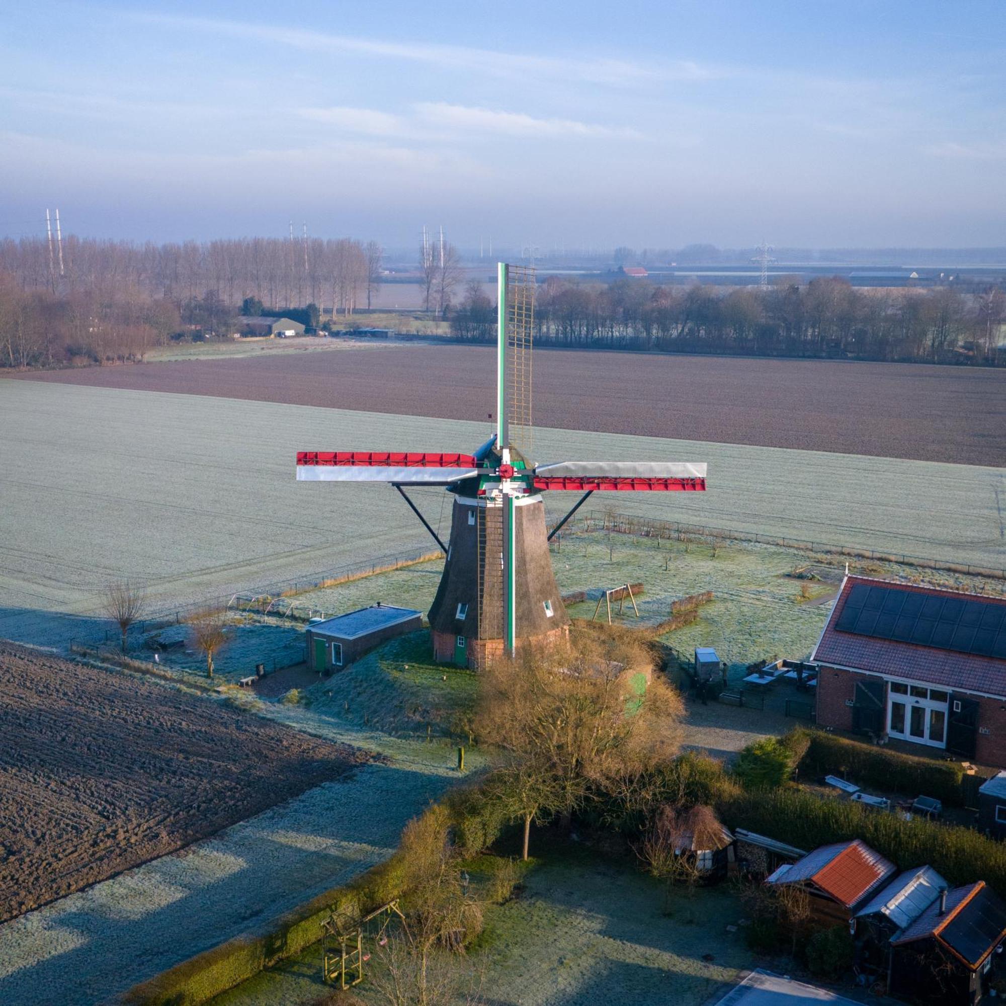 Slapen Aan De Voet Van De Molen Ovezande Exteriör bild